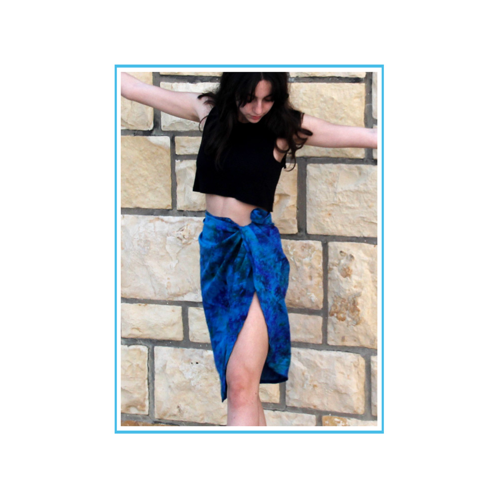 express draped skirt